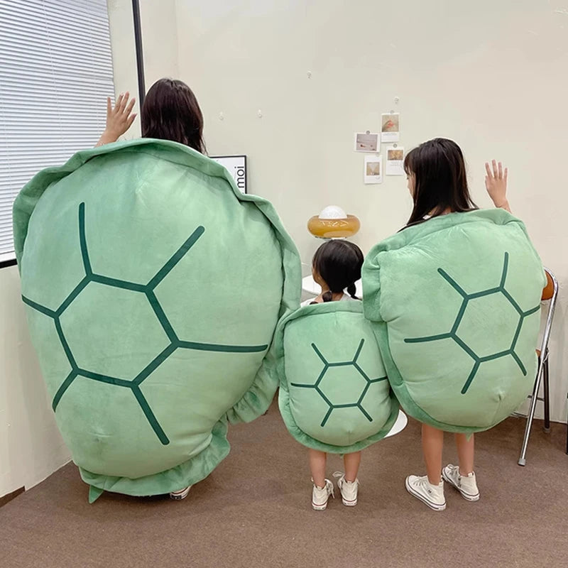Wearable Turtle Shell Plush Pillow