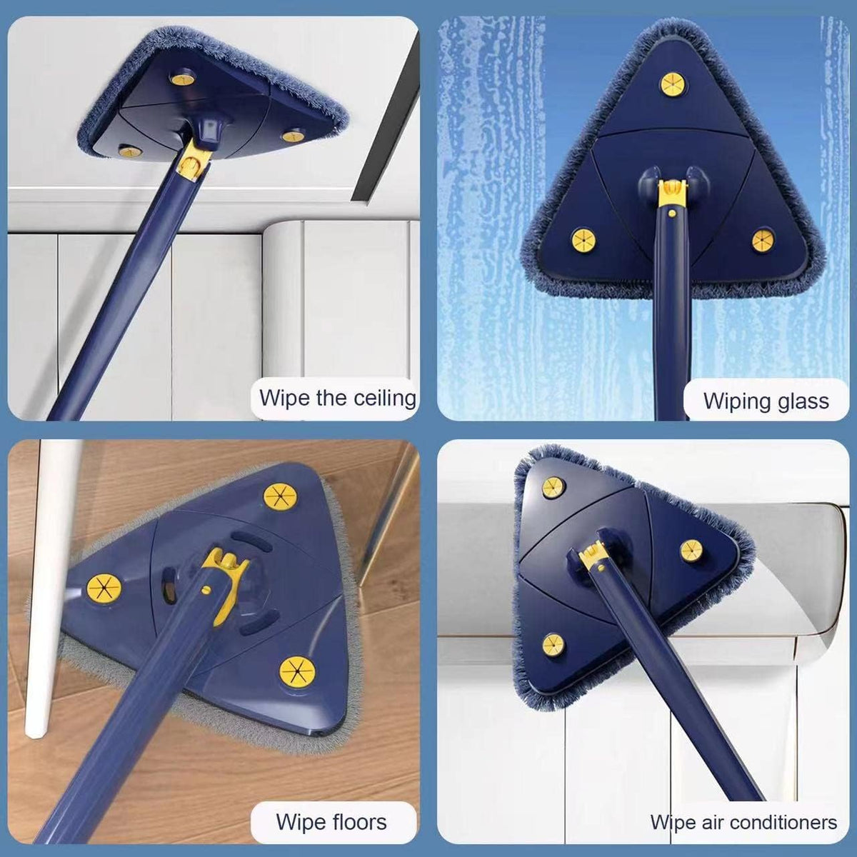 Self-Squeeze Triangular Mop