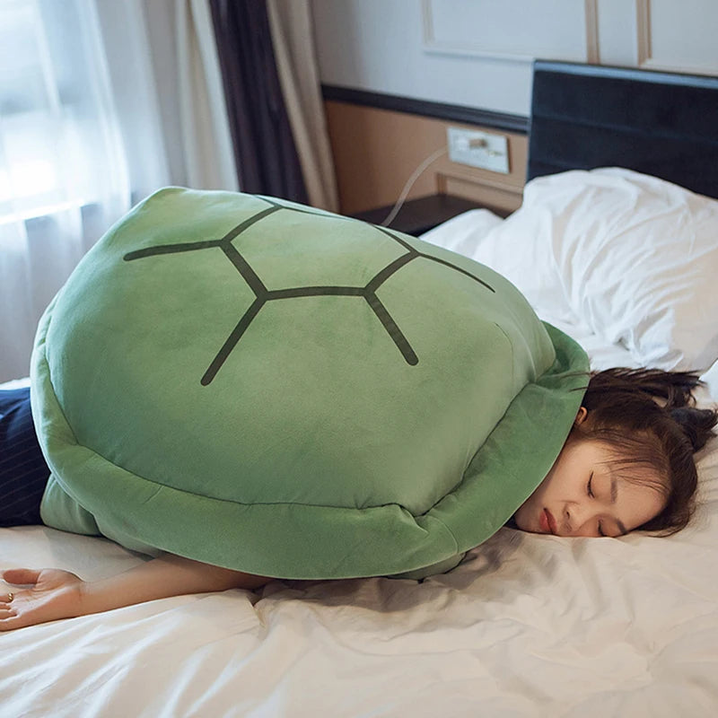 Wearable Turtle Shell Plush Pillow