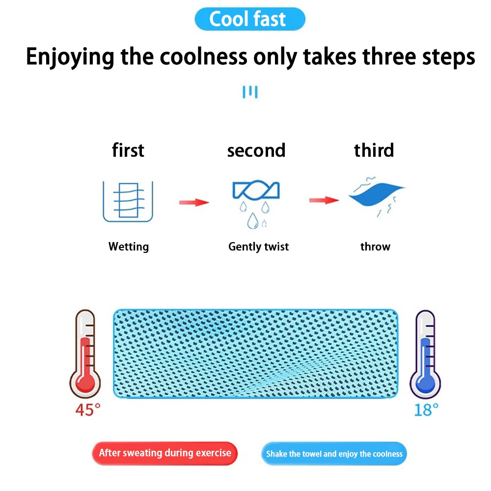 Quick-Dry Sports Cooling Towel
